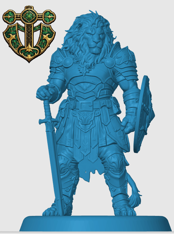 Leonin Fighter — miniatura 5
