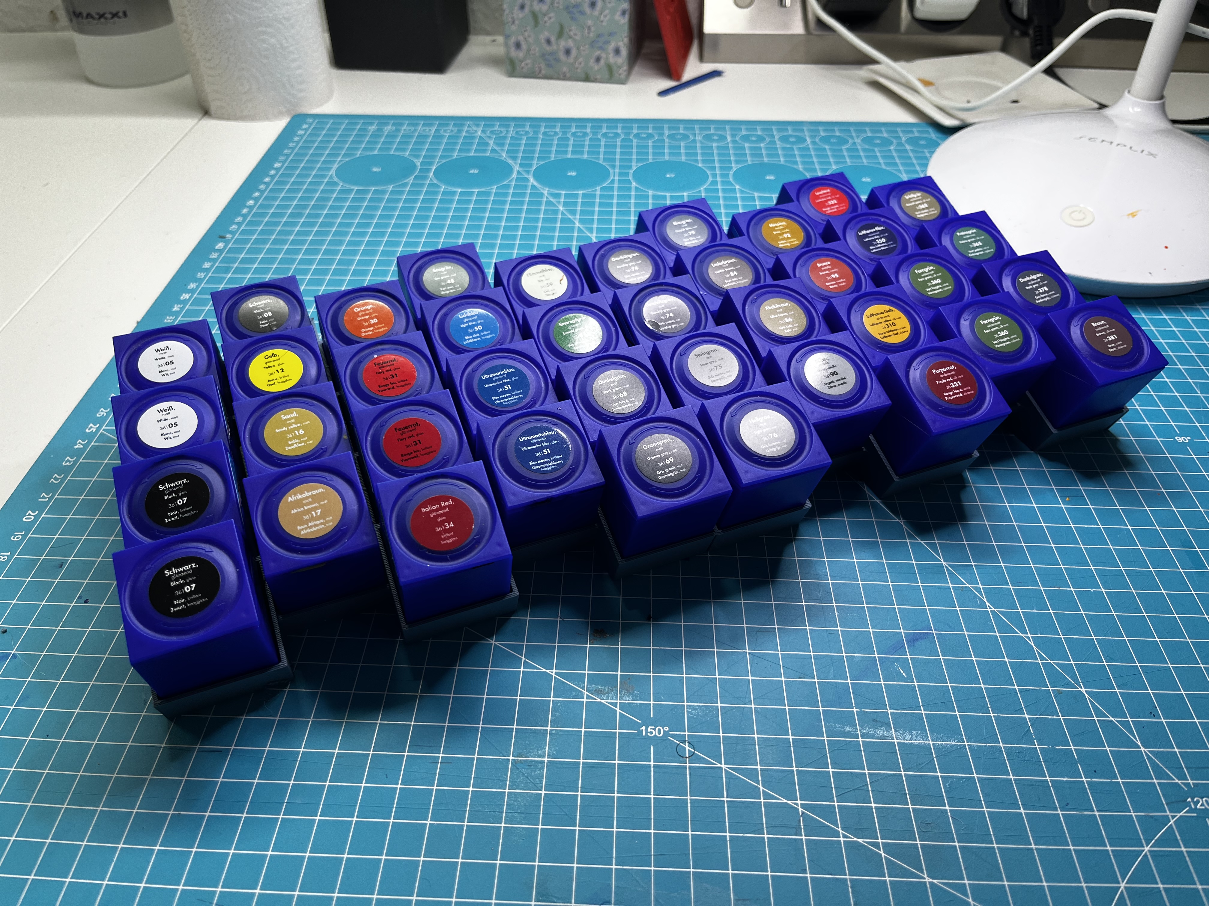 Revell Aqua Color paints Rack (modular)