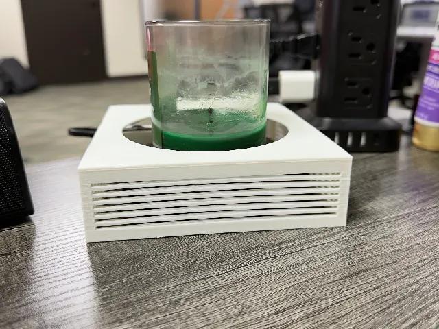 Candle Warmer Cover Case with Inline Switch Holder (Fits 3.7” x 5.5”)