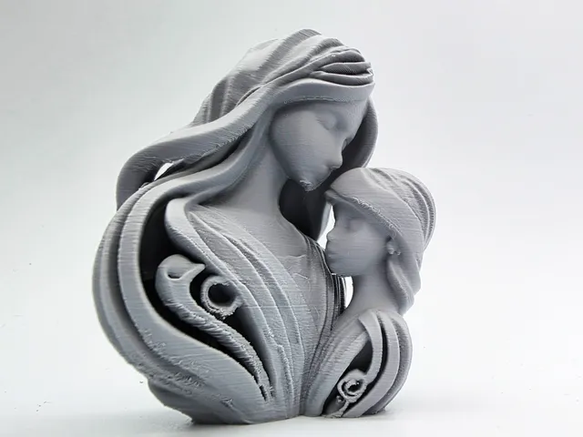 Mother & Daughter Sculpture #4