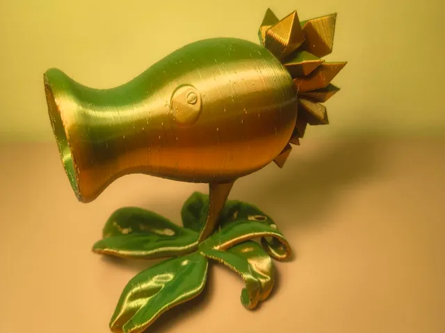 Plants vs. Zombies (PvZ) - Snow Pea Sculpt