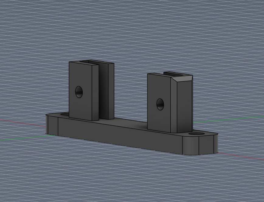 SG90 Servo Mount, Tight Fit, req. 4x M3 Self Tapping Screws