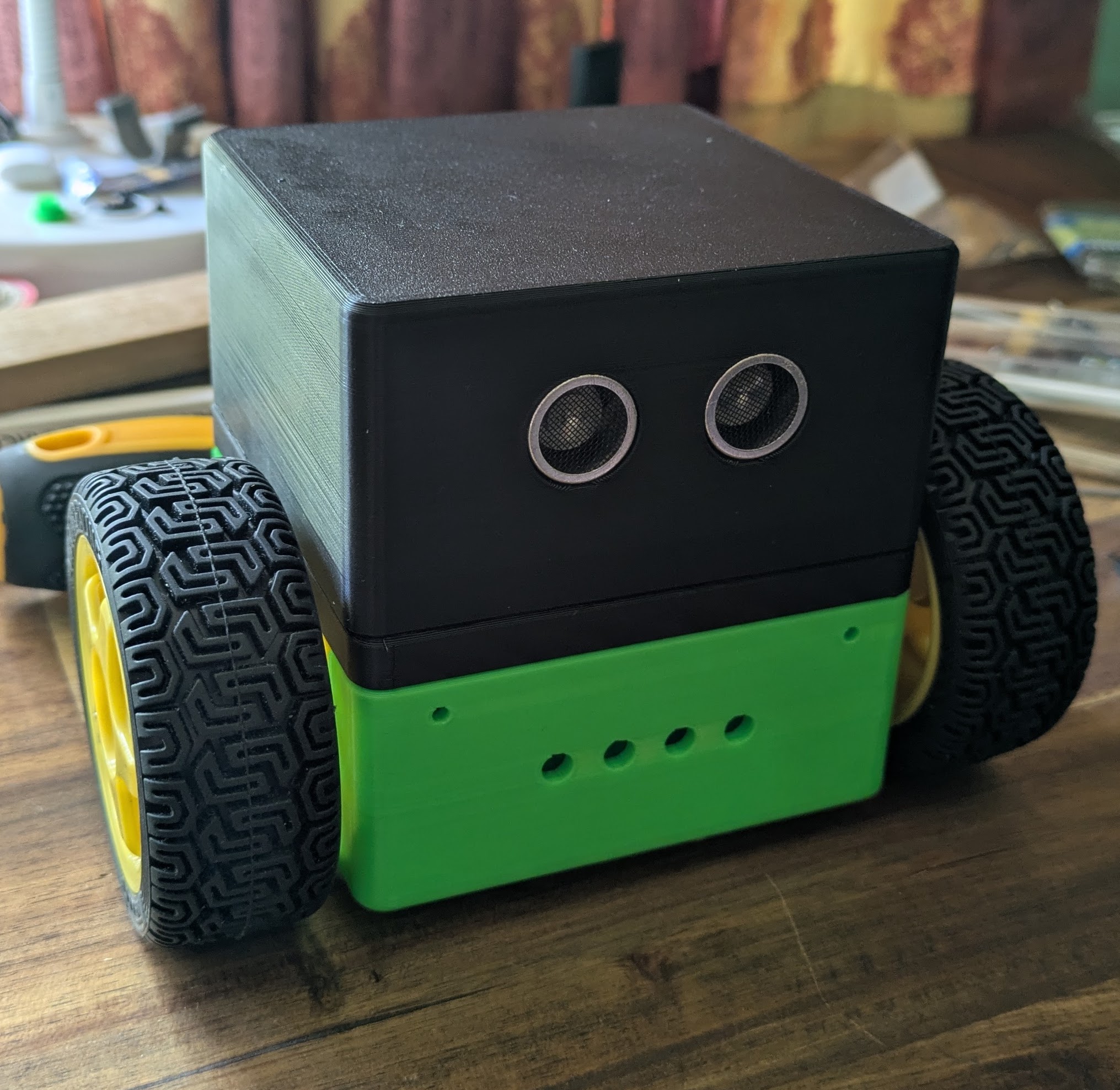 QB: Two-Wheeled Arduino Robot for Makers of All Ages