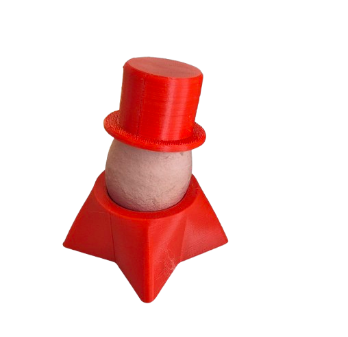 Easter egg tophat (and stand)