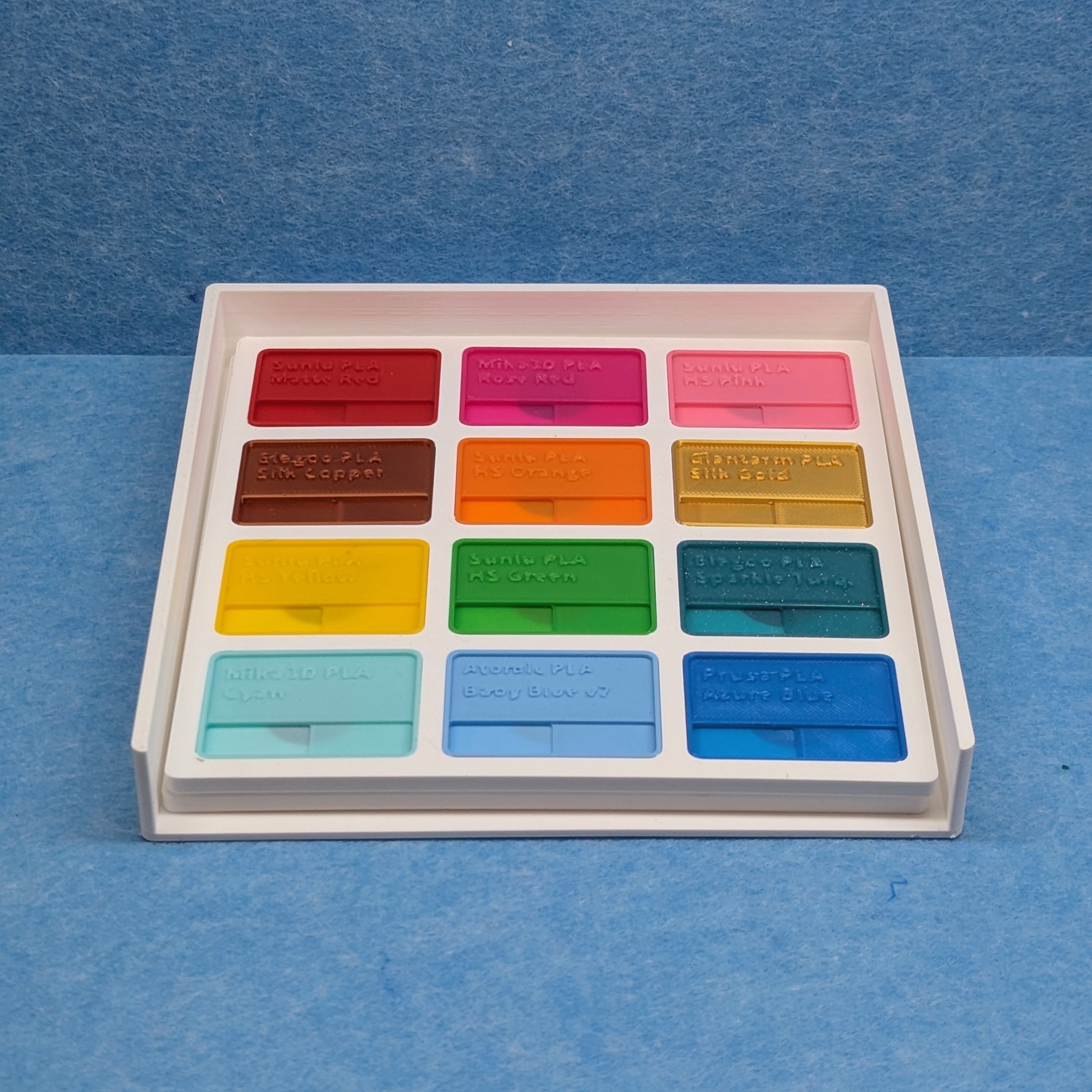 Filament sample tiles and holder - fast print! — thumbnail 5