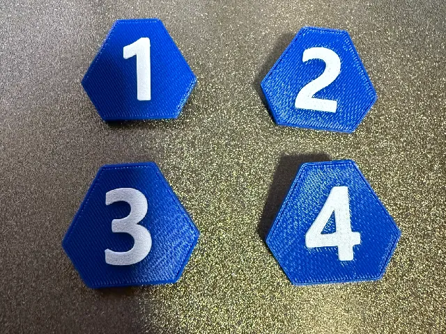 Flashforge AD5X Filament Spool Numbers