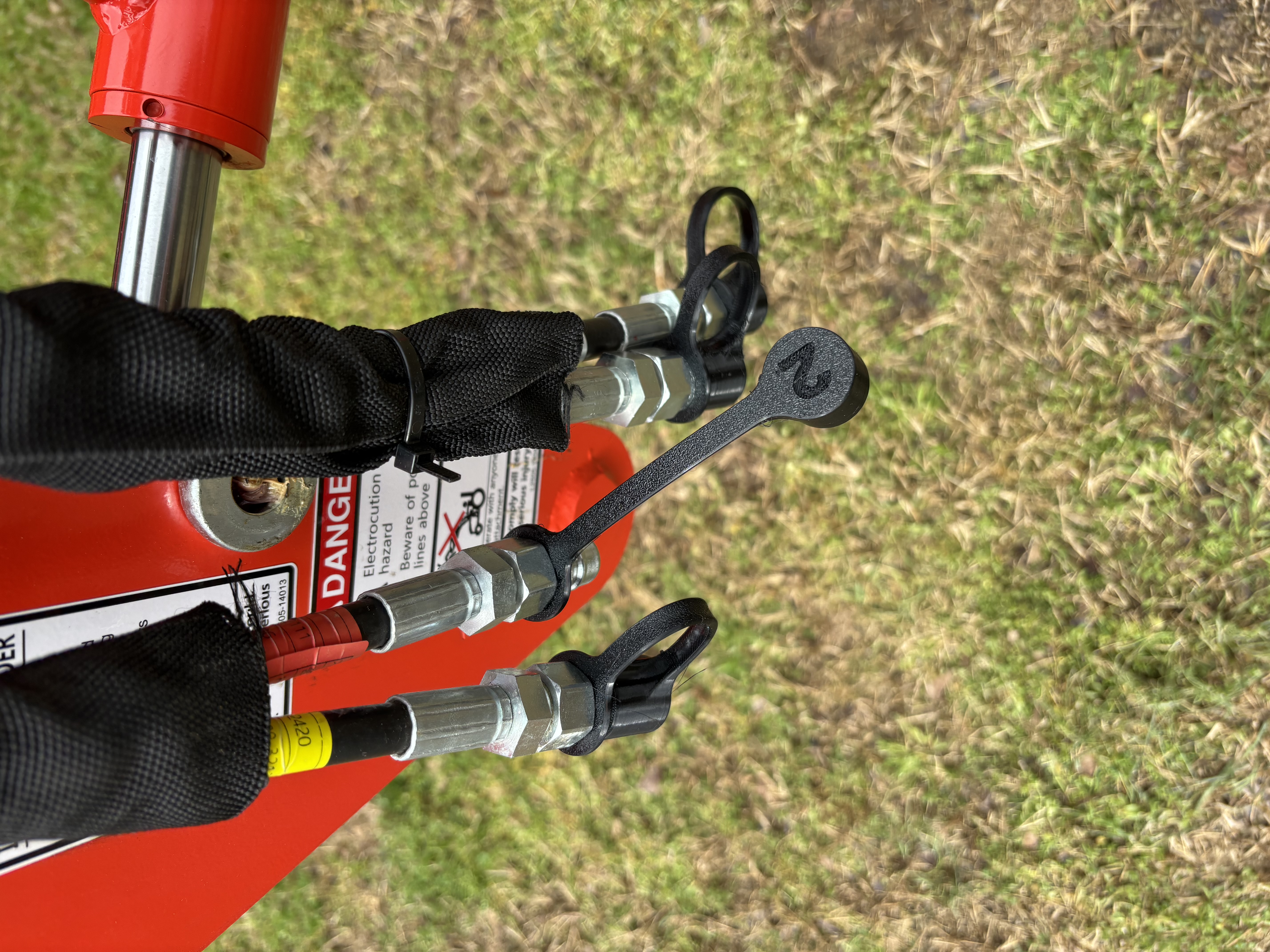 Numbered Standard Hydraulic Covers