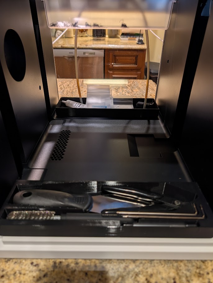 Snapmaker U1 Back Toolbox Tray