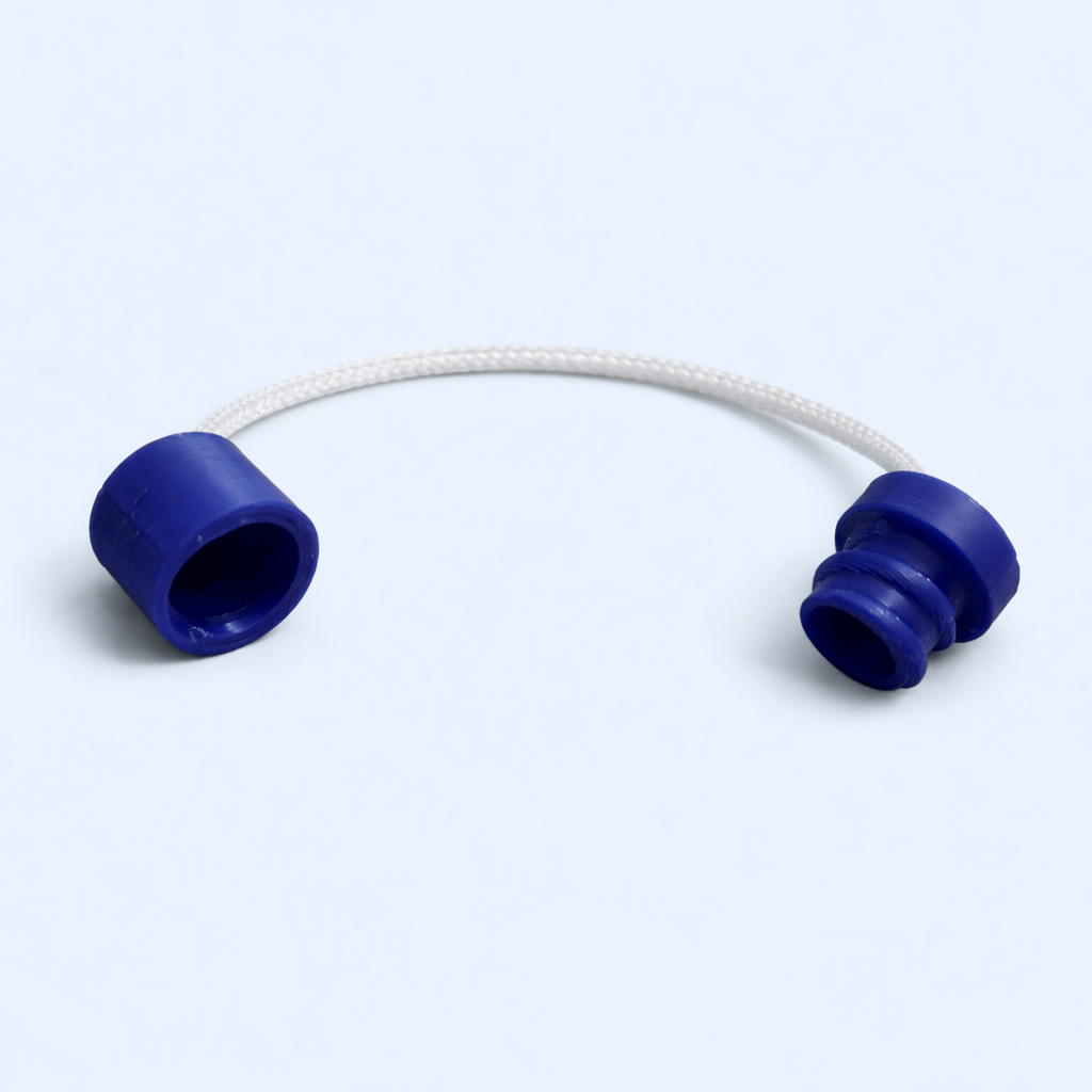 Screw-On Cord Connector 3D model