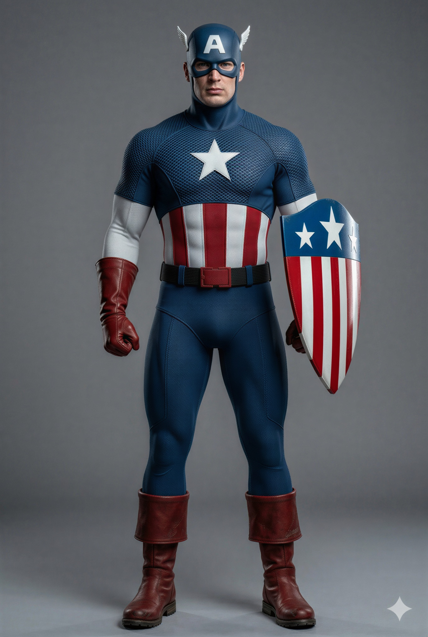 Chris Evans "Captain America: The First Avenger" (2011) classic costume