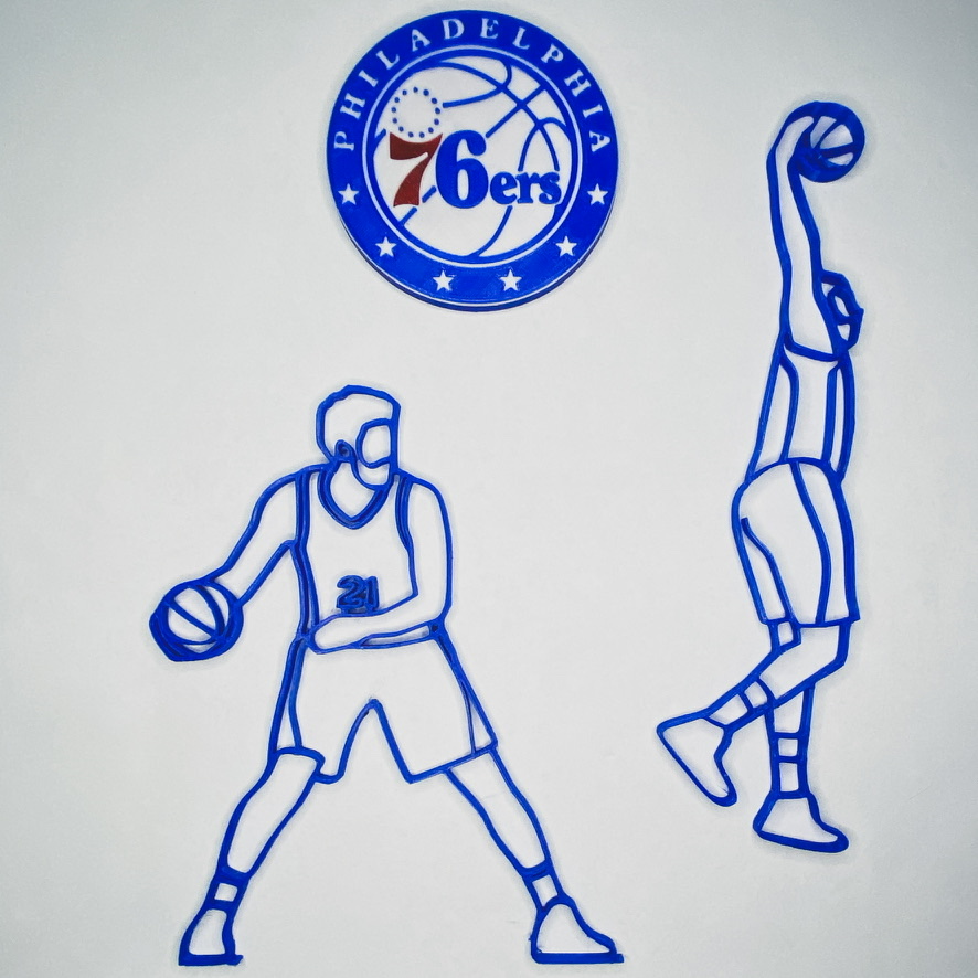 Joel Embiid Wireframes — miniatura 2