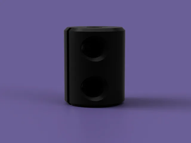 Coupler 5mm to 5mm shaft