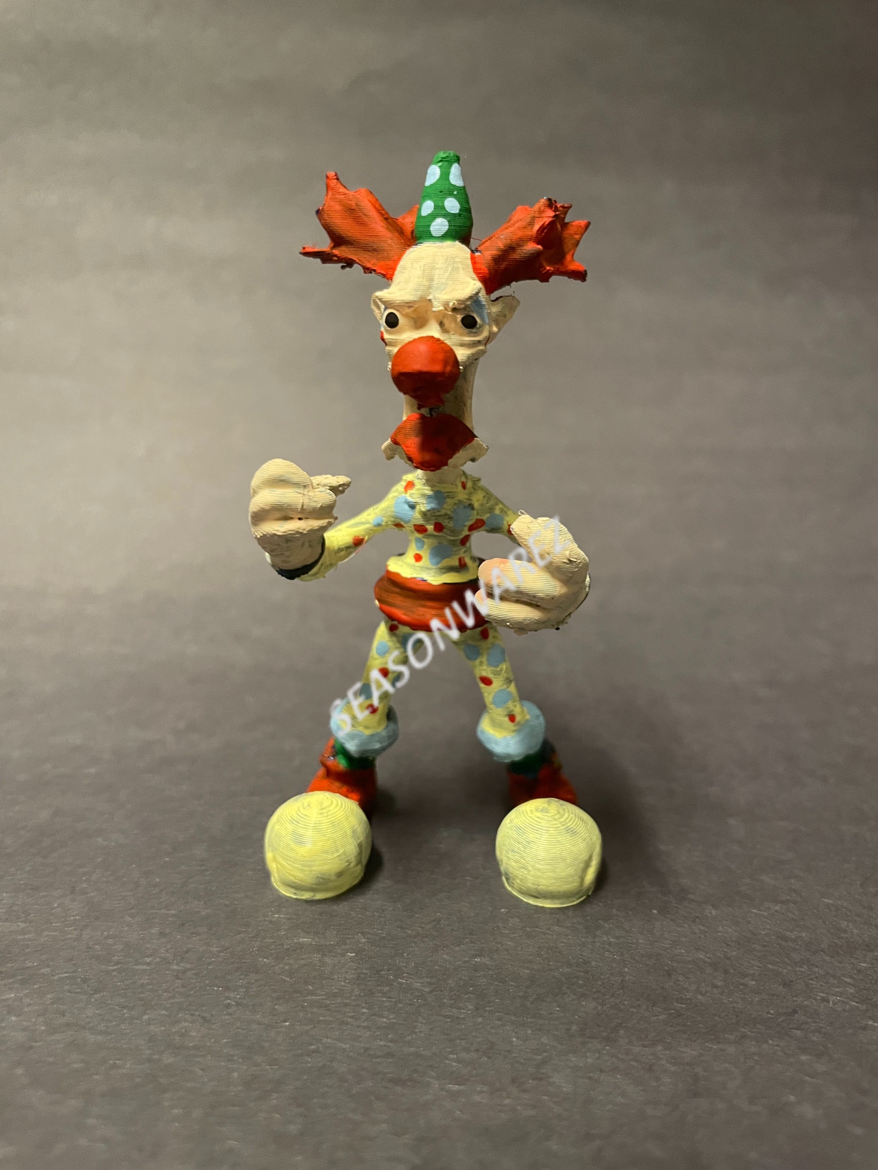 Bonker - Classic Clay Fighter 3D model by seasonwarez