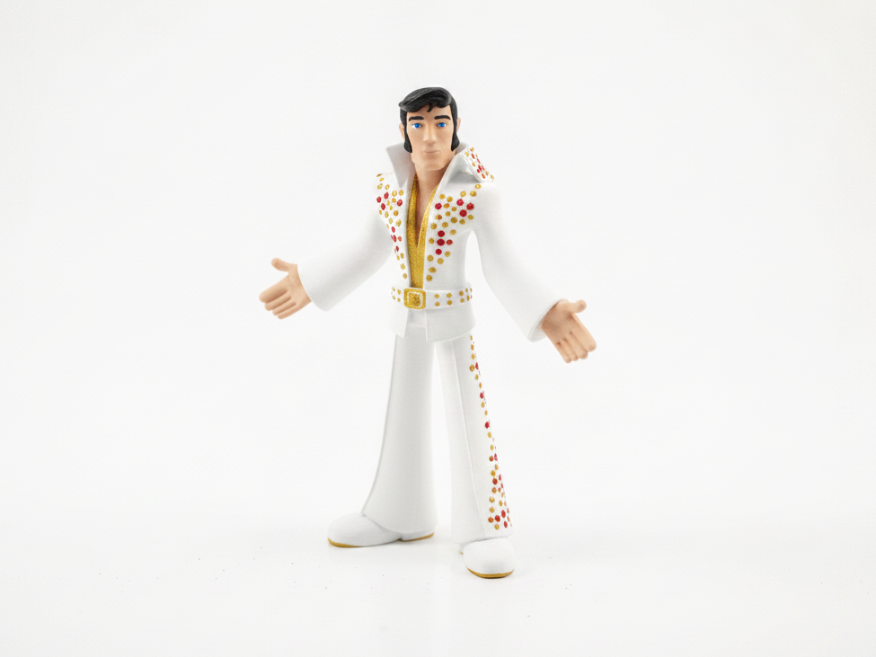 Elvis Presley Bust Celebrity Figurine 3D Printable