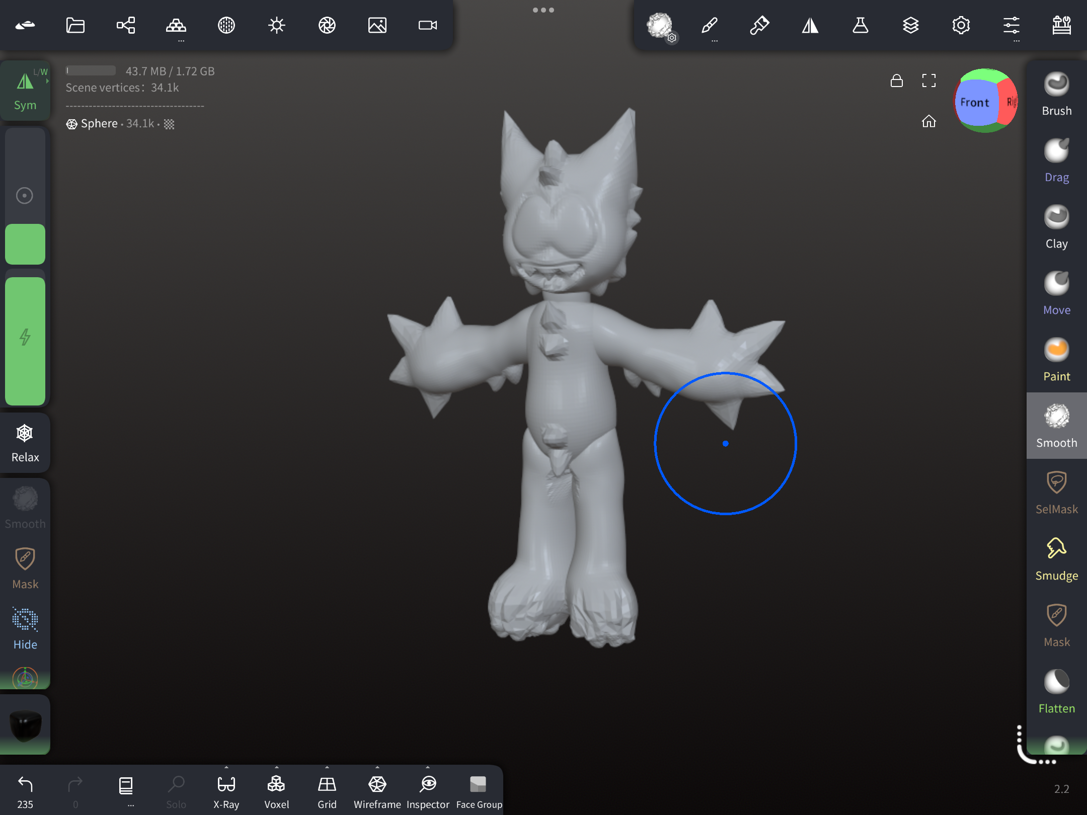 Untested stylized Femtanyl/token figure