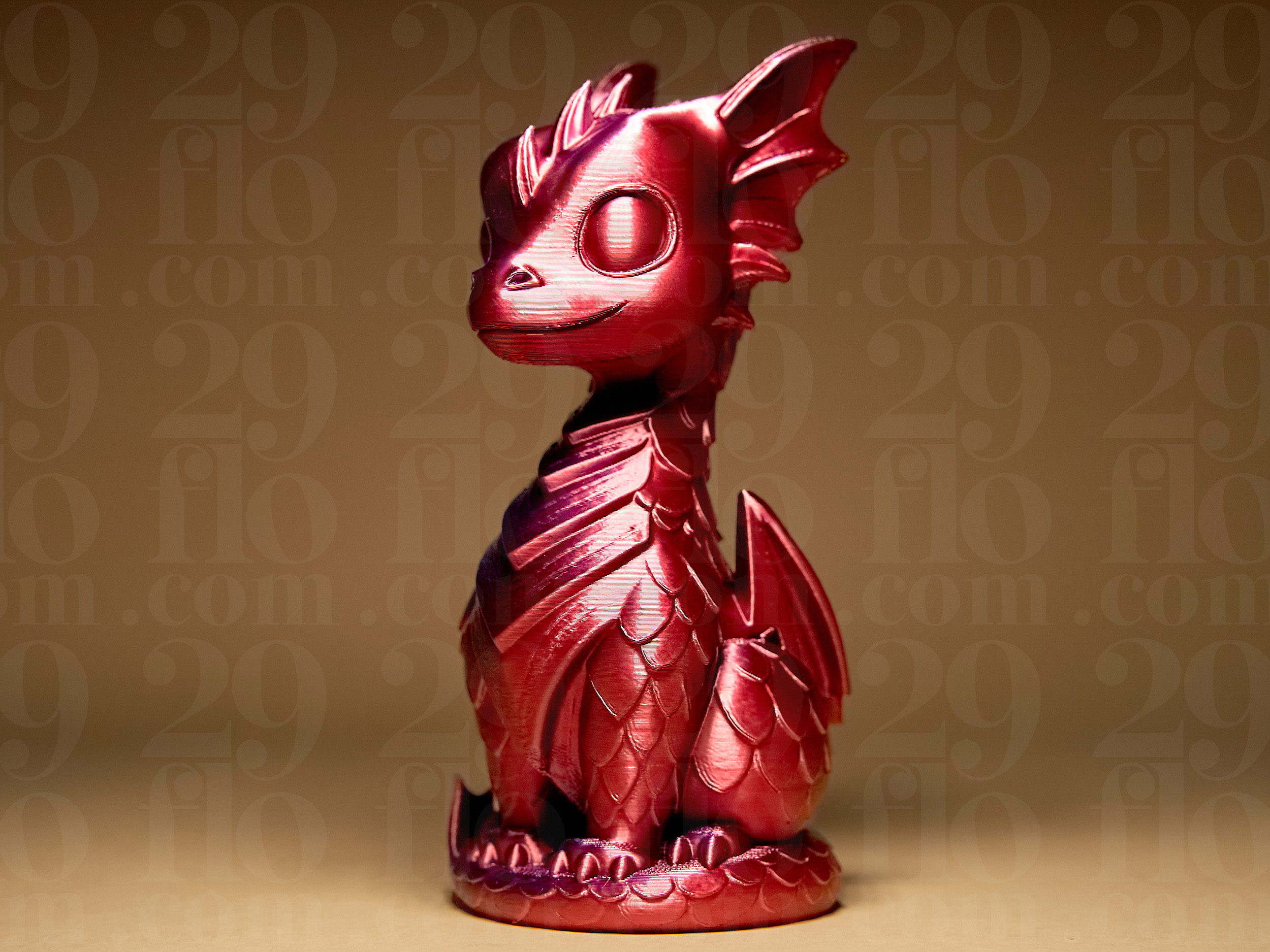 Cute Dragon Statuette — miniatura 2