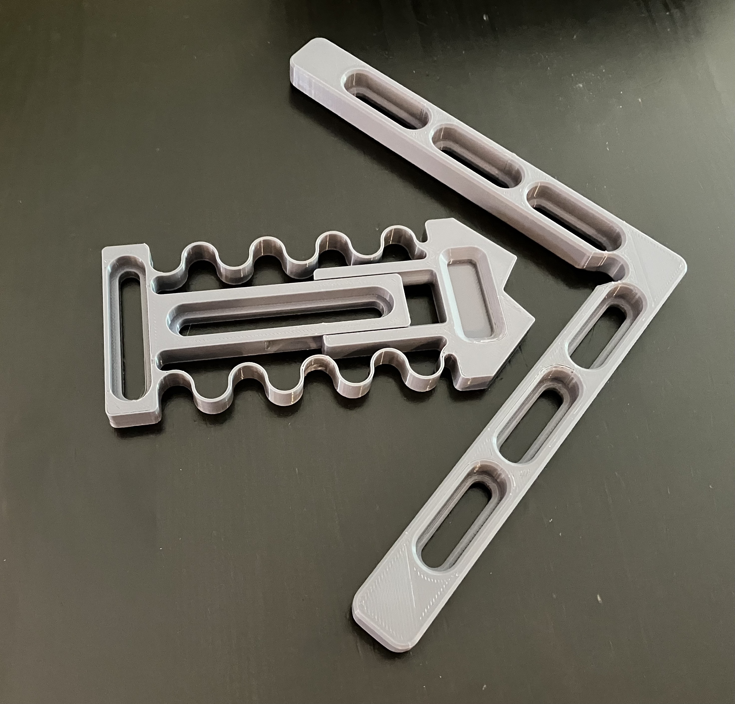 Right angle guide and Spring Clamp