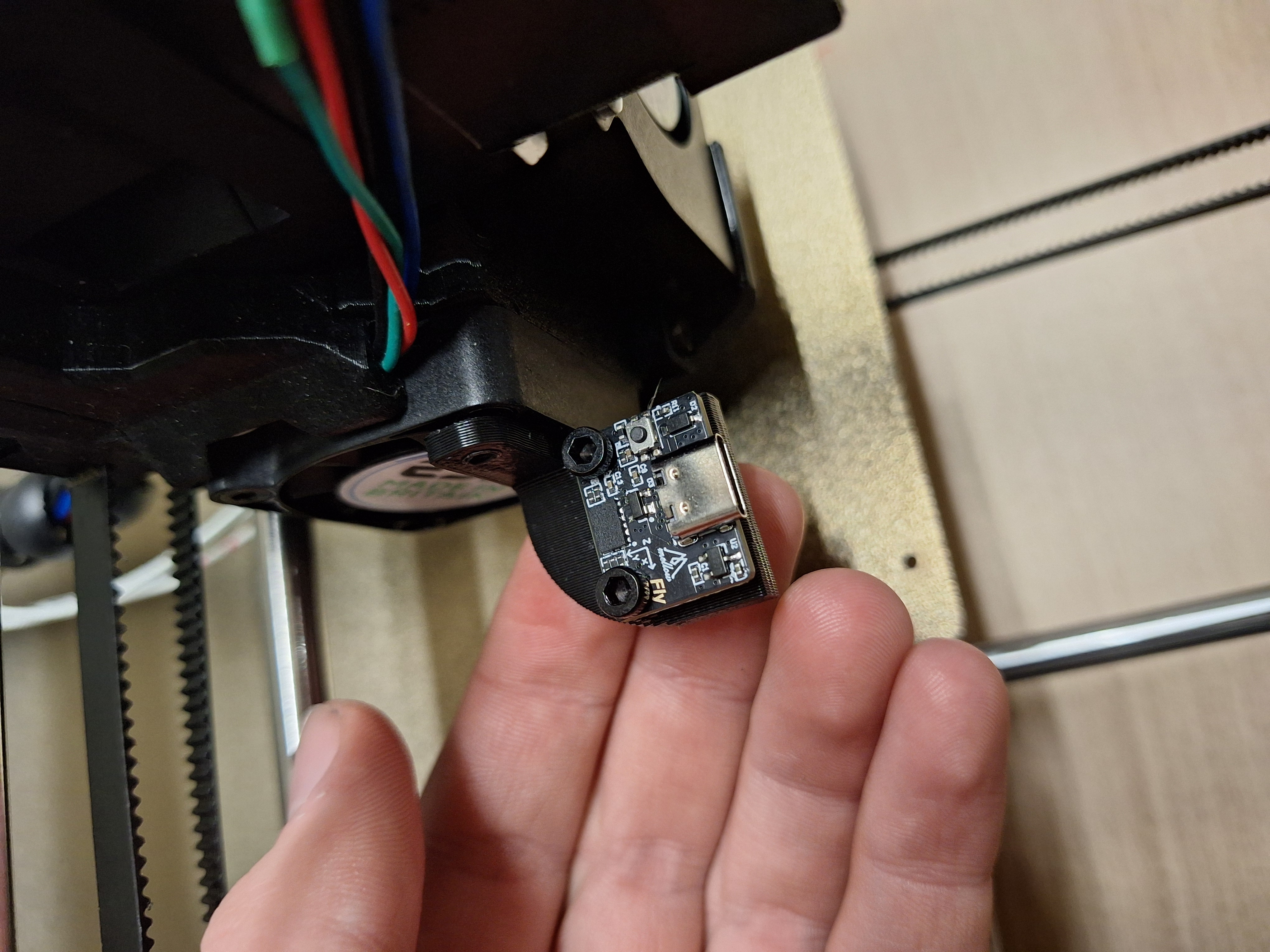 Adxl/Mellowfly mount for 4040 footprint fan