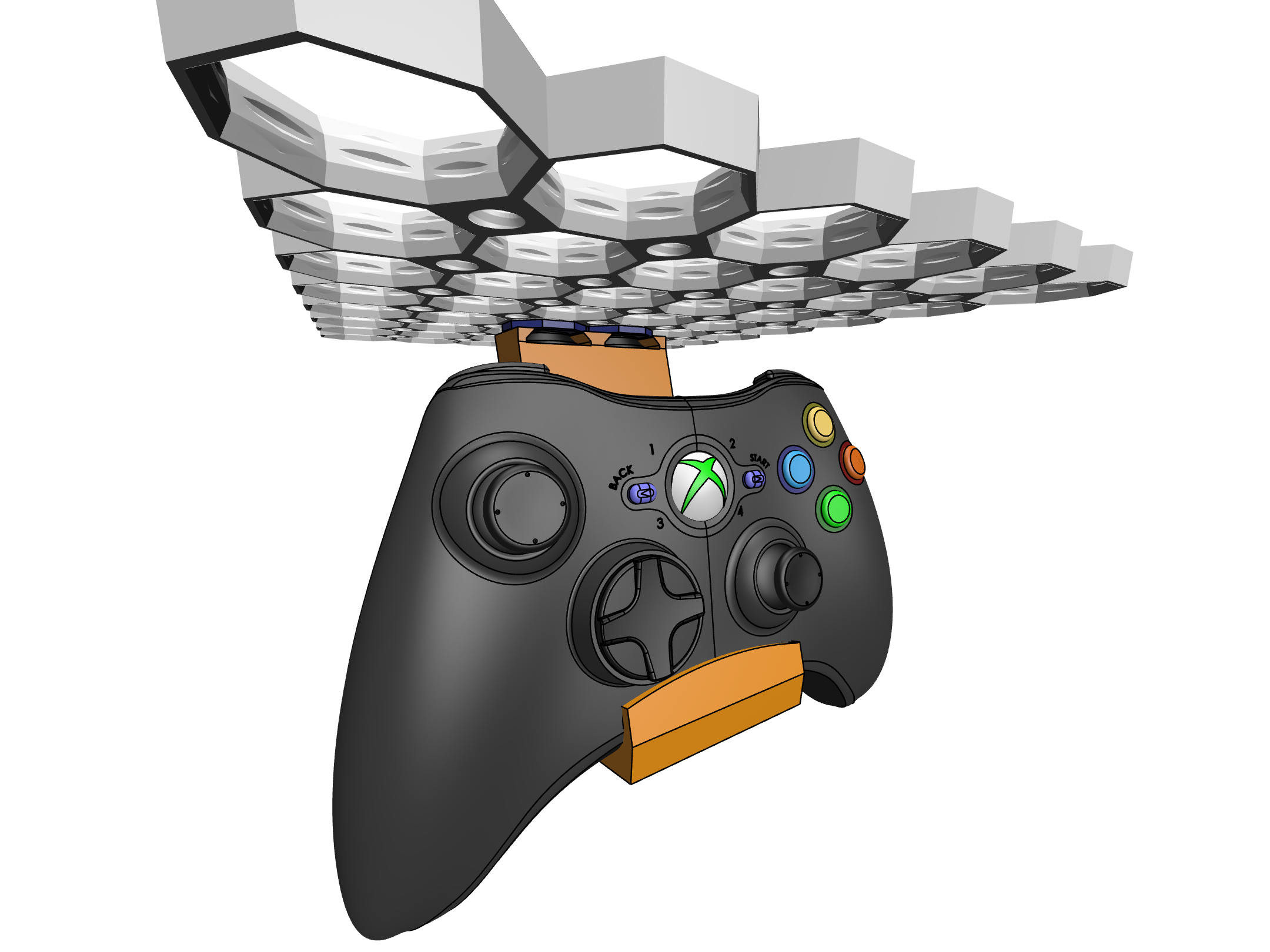Xbox 360 Controller Mount for Multiboard
