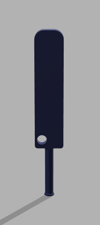Cricket Bat Keychain