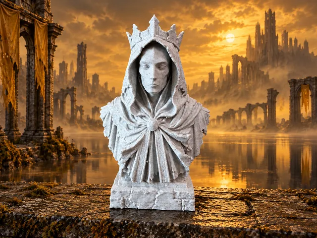 The King in Yellow — Bust Inspired by the World of Robert W. Chambers