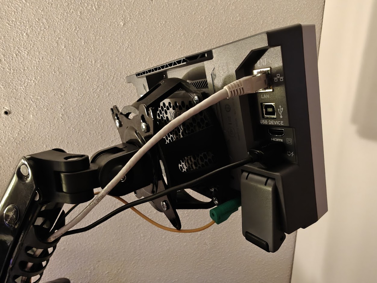 VESA Spacer / Adapter – Restores Rear Ventilation for RIGOL Oscilloscope Mounting (DHO800)
