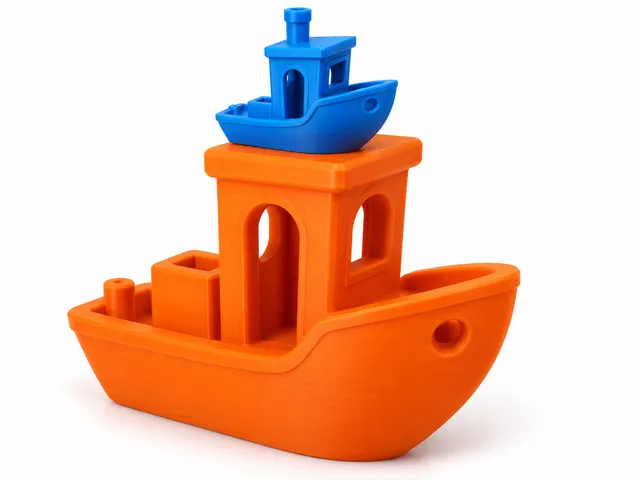 Benchy on top of a benchy
