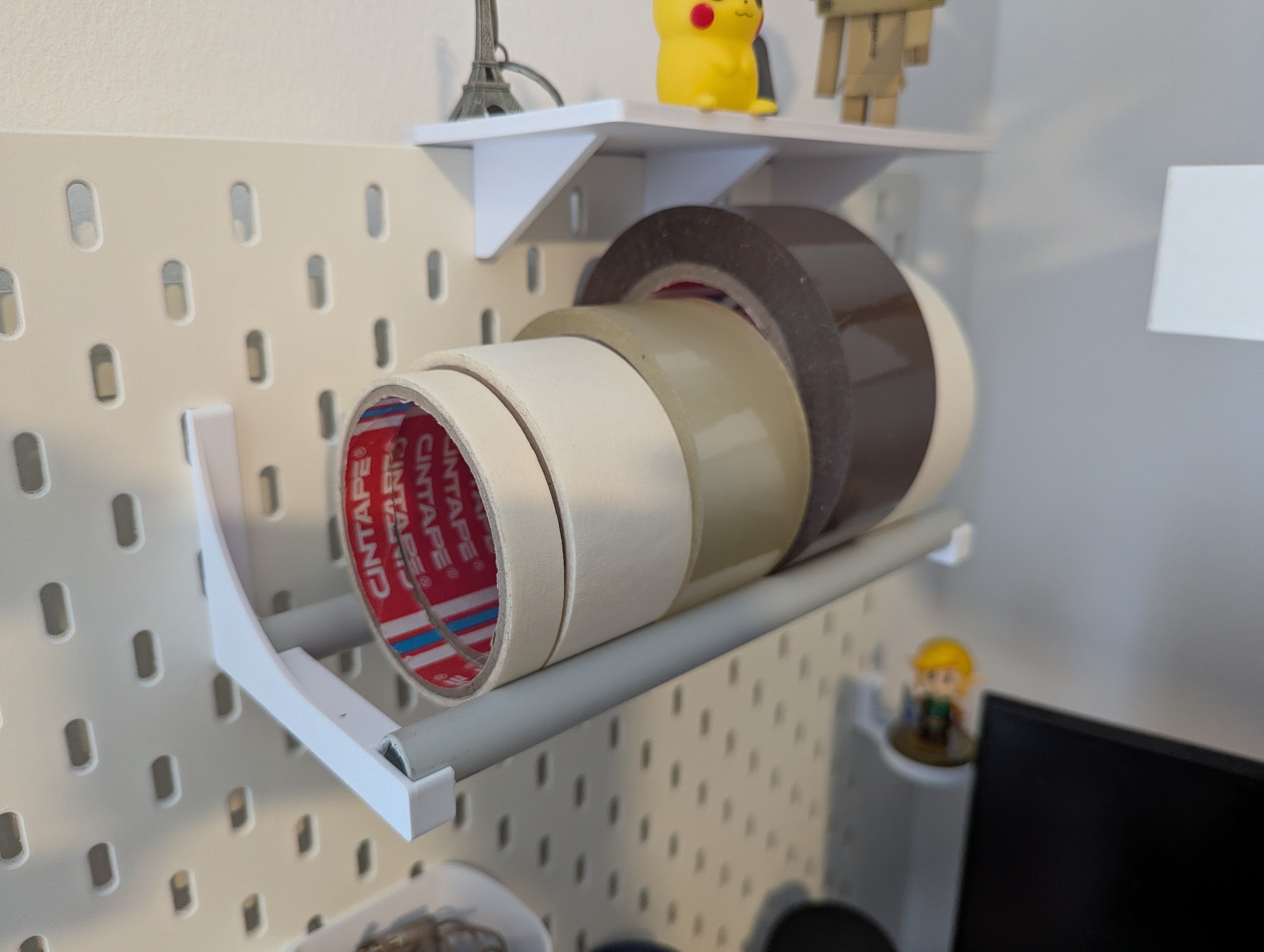 SKADIS tape holder (16mm tube needed) 3D model