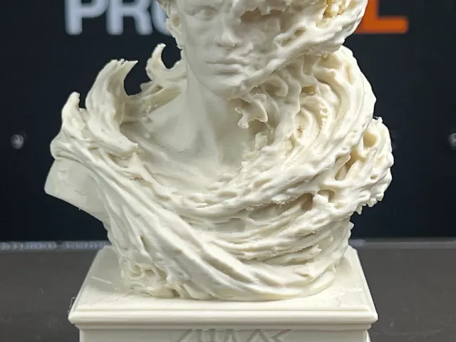 Chaos Bust – Primordial Void of Greek Mythology Statue STL