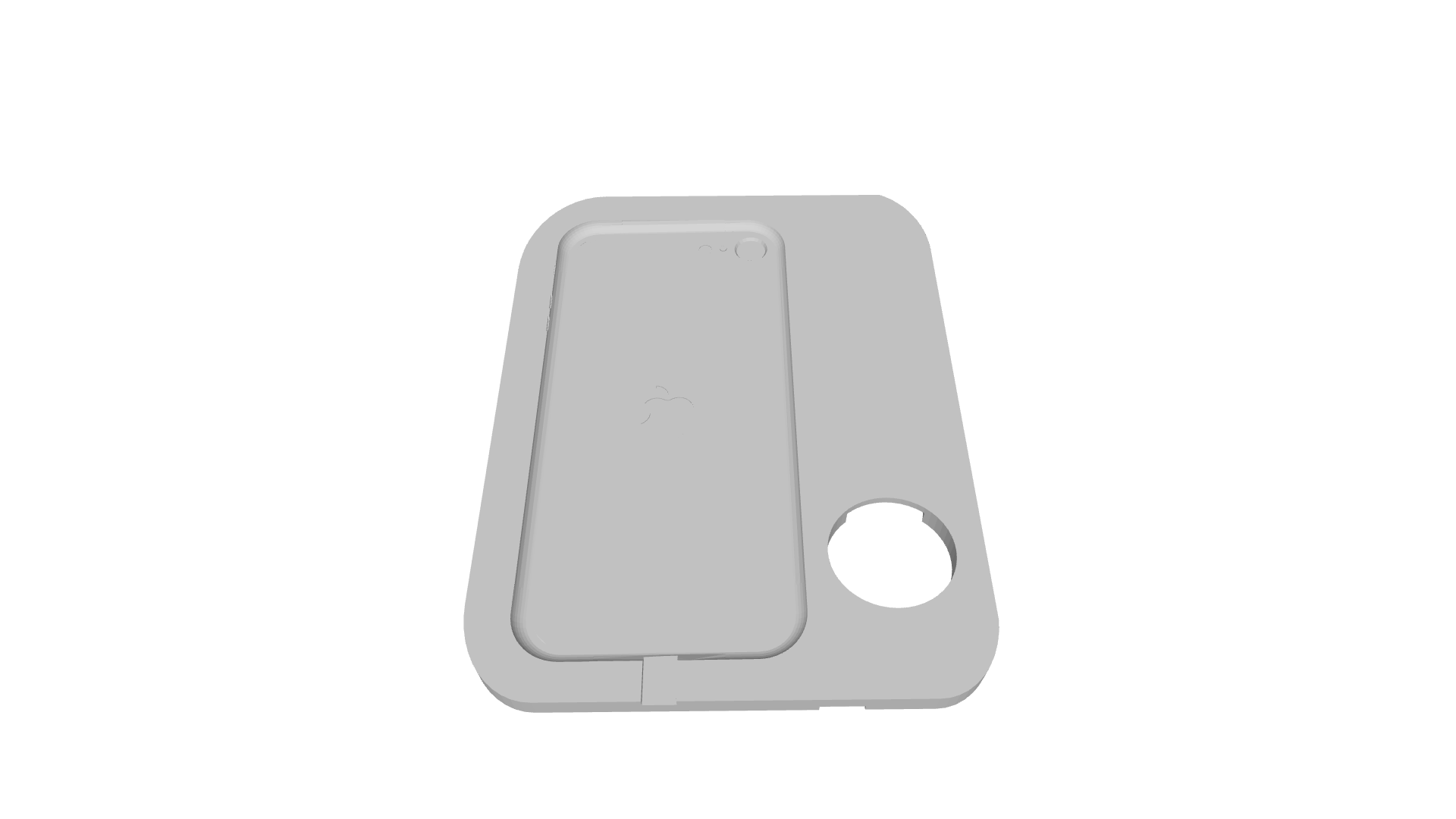 Apple Airpad (wired charging dock for iPhone Se,7 with apple watch charger)
