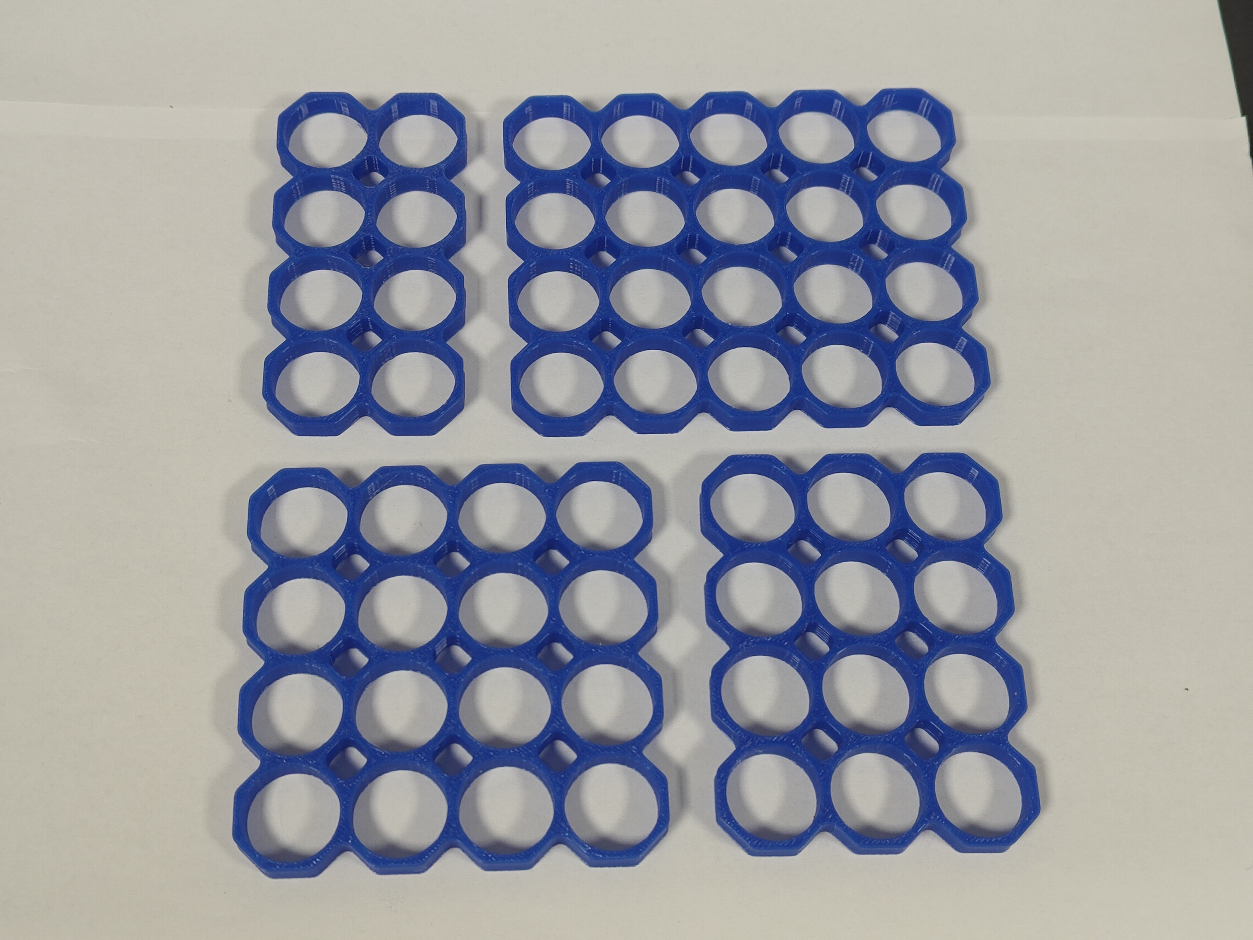 18650 Battery Spacer Grid | Octagonal (8-28 Cells) — thumbnail 3