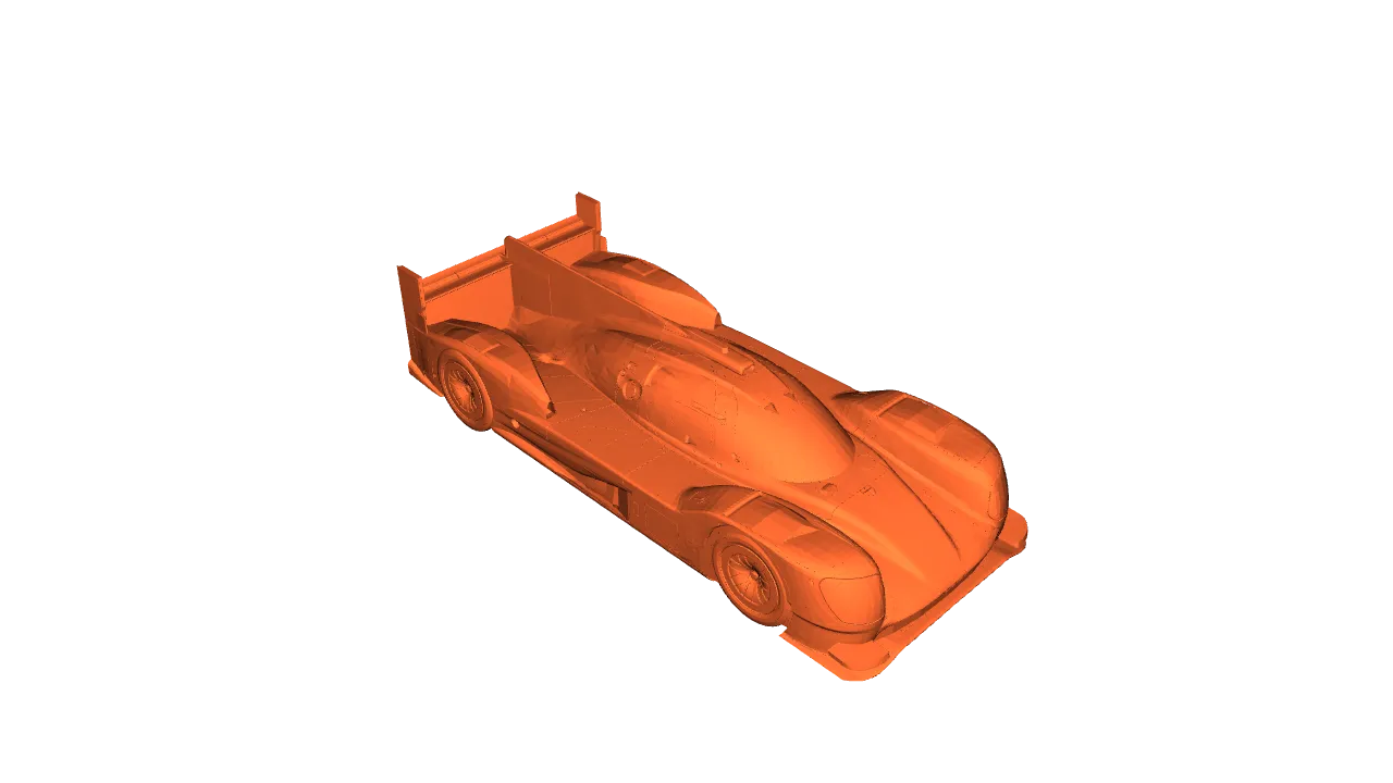 Porsche 919 Hybrid - Le Mans Prototype Racer Model by José Pedro