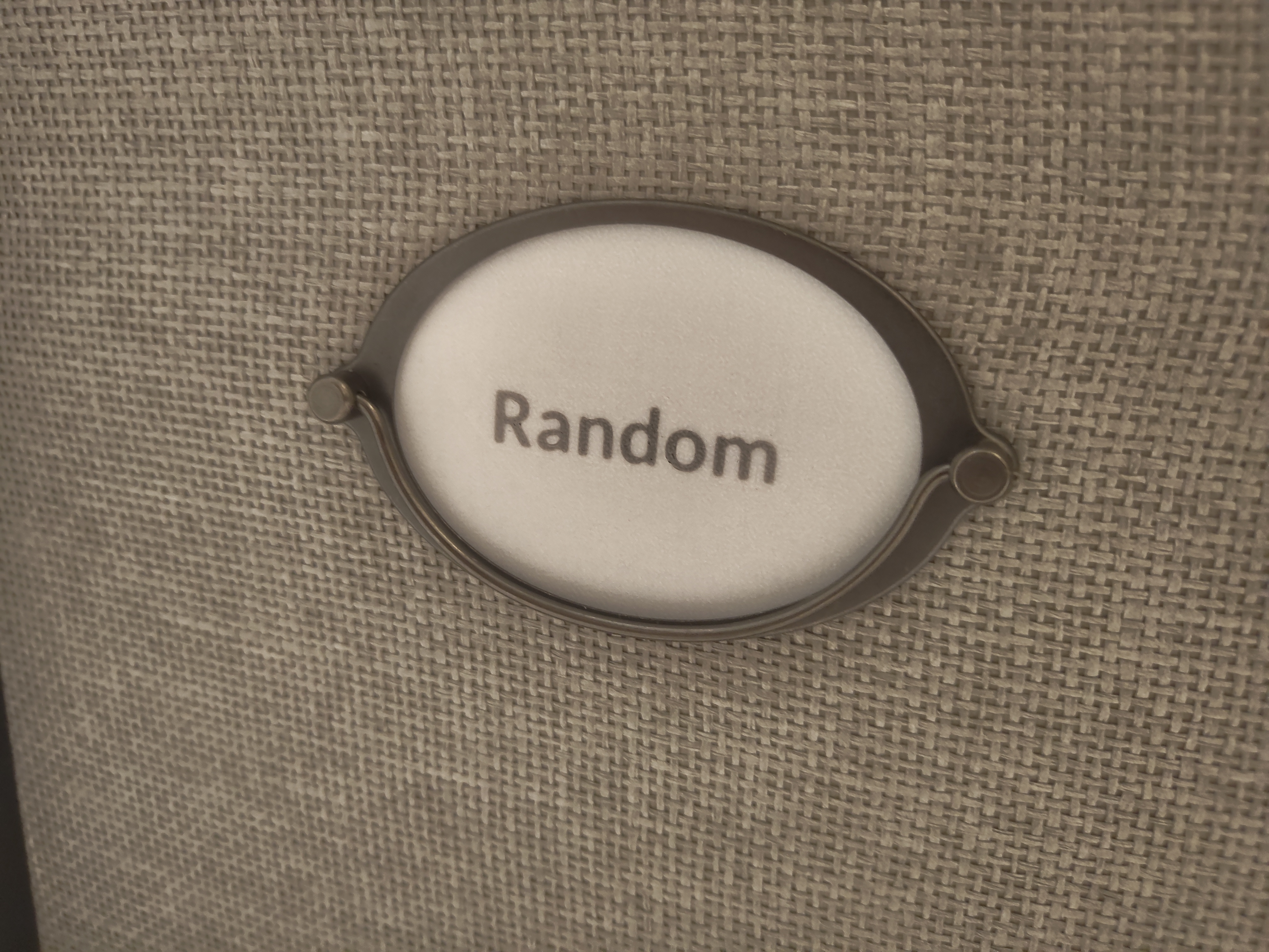 Ikea Krvarnvik Storage box label