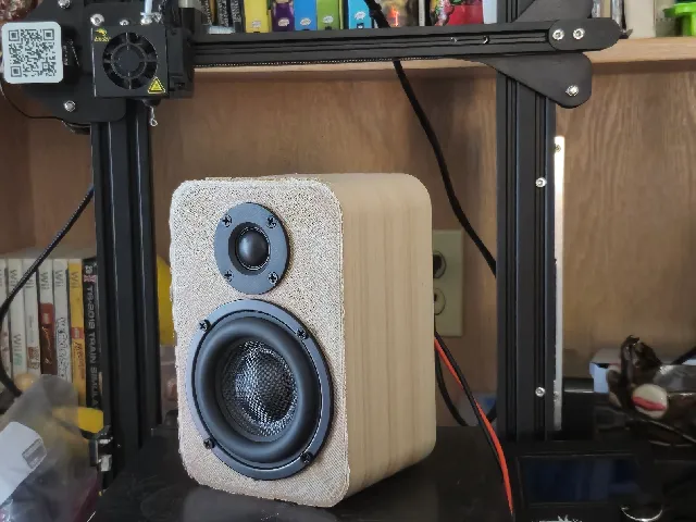 NWBI/Newbietronics Open Speaker (3.5 + 1 inch version) HiFi Bookshelf Speakers, Speaker enclosures