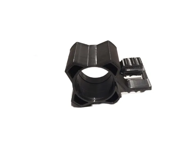 One inch clamp for threaded barbell