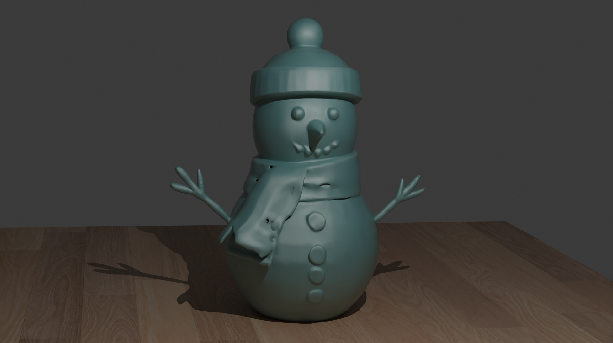 Glowing Snowman