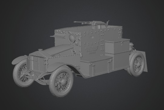 Minerva Armored Car Model 3D model by Ded Makar