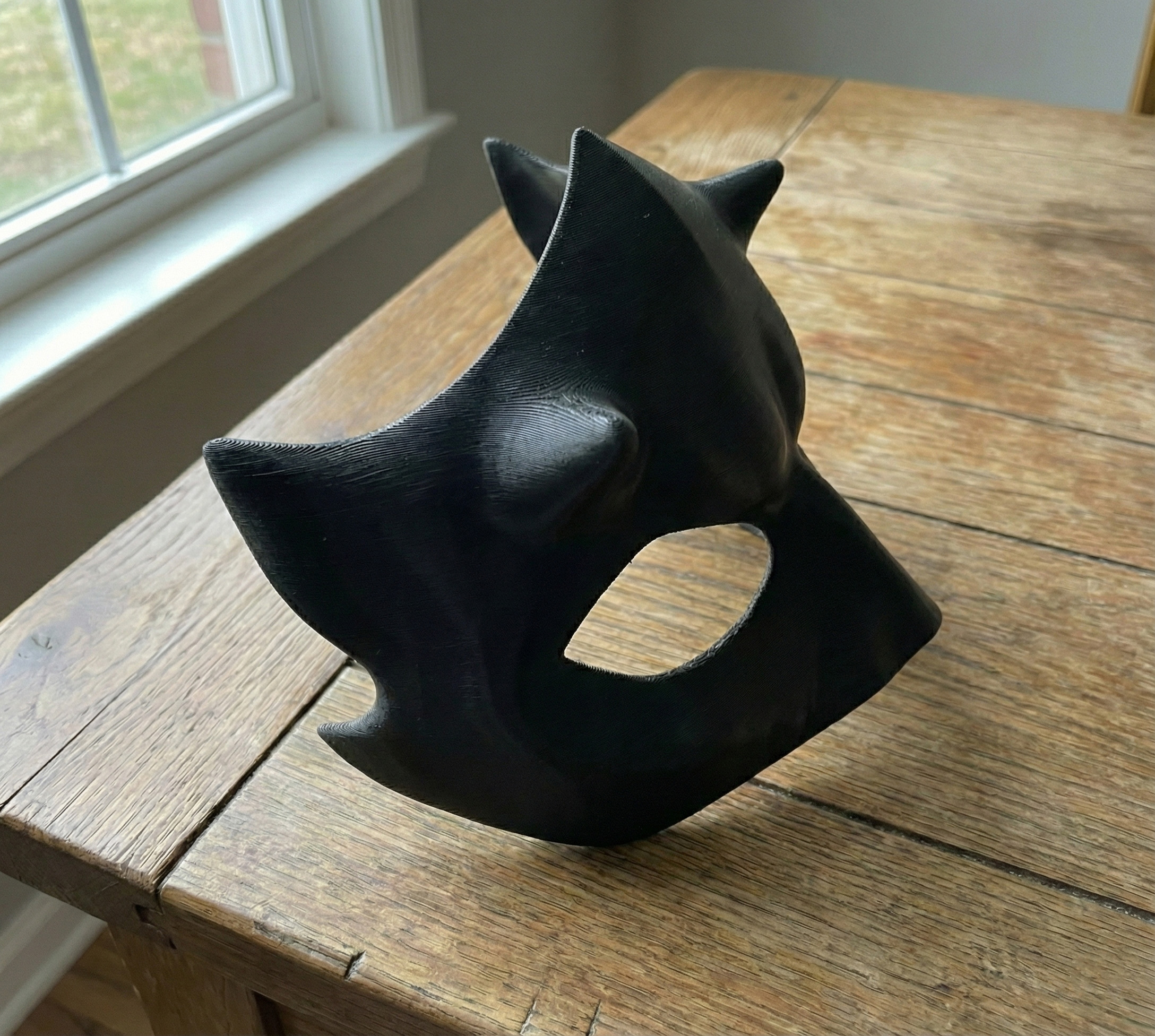 Daredevil mask | devil half-mask with horns