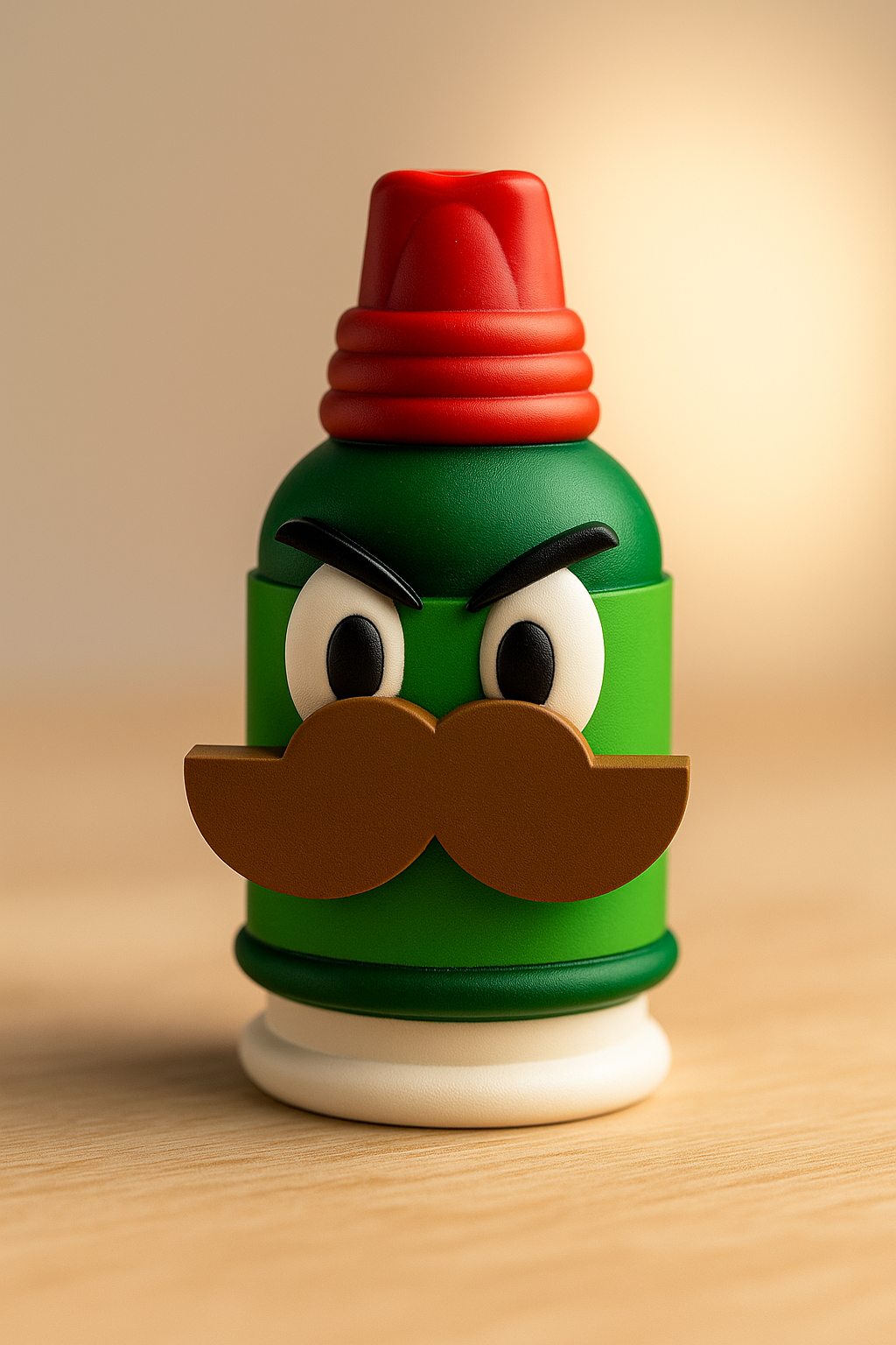 Señor Pelón Pelo Rico BIGOTON – llavero / Figura decorativa estilo mexicano