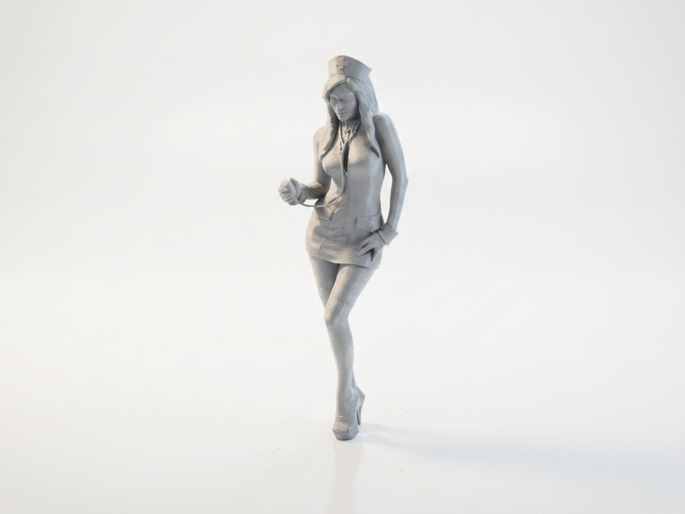Nurse Figurine Medical Professional 3D Printable