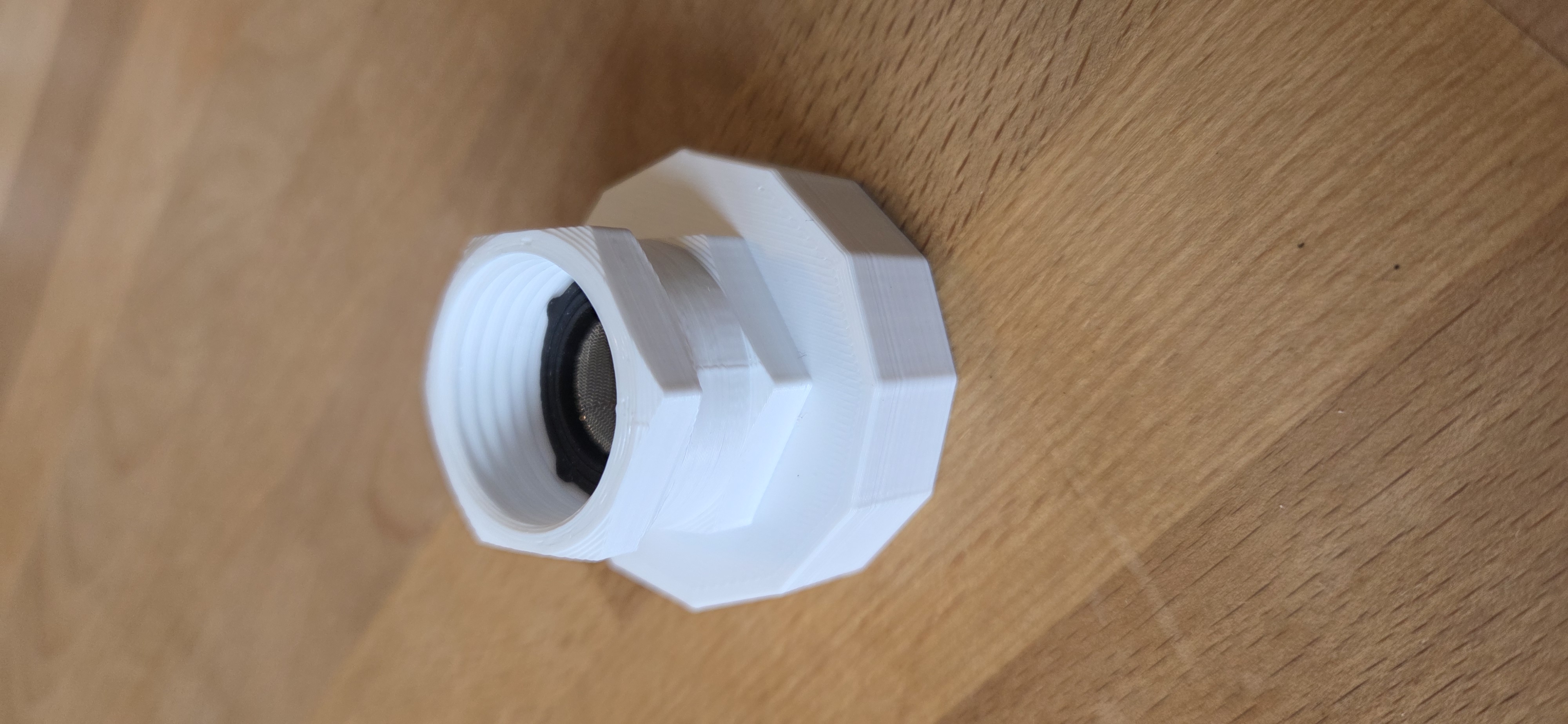 RV Fresh Water Bayonet to Garden Hose Adapter