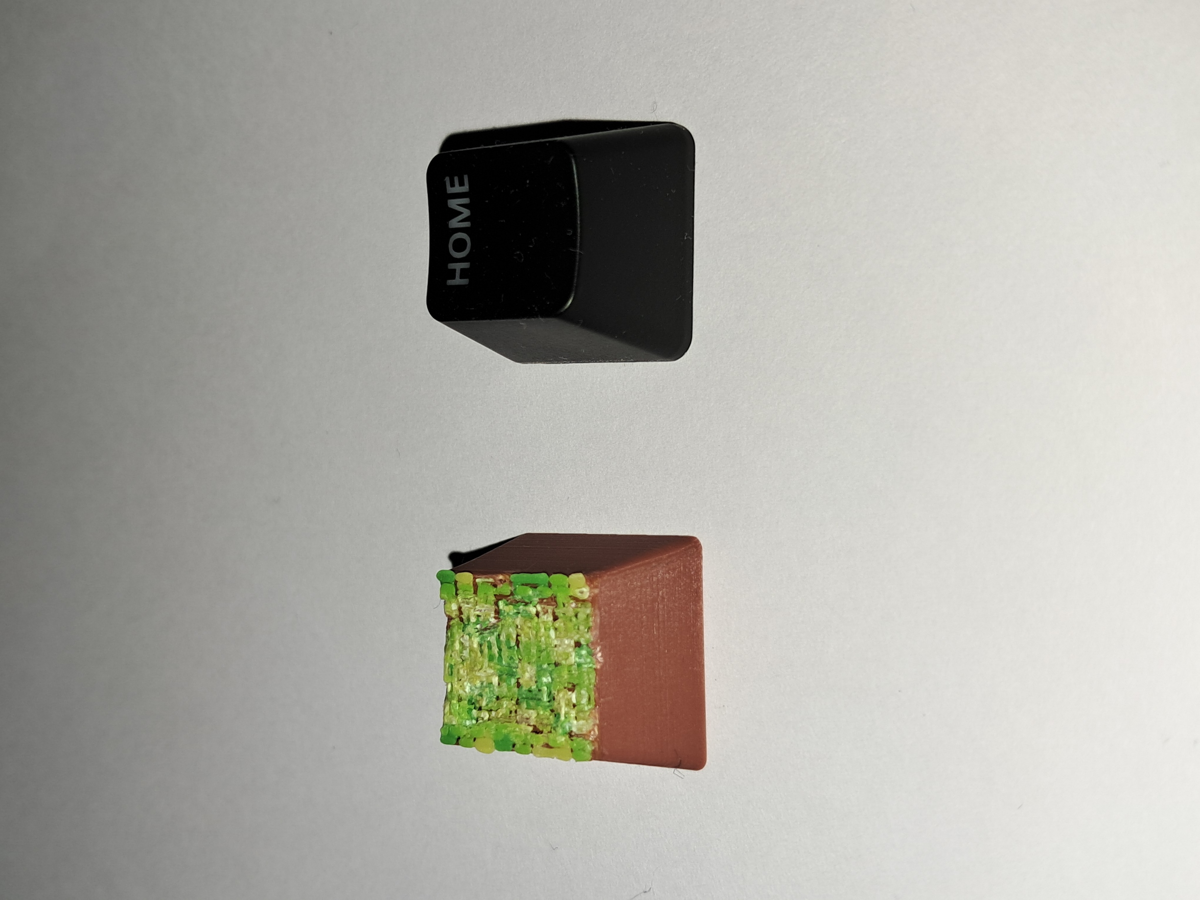 Miniatura 5 do modelo 3D Keycap Minecraft Grass