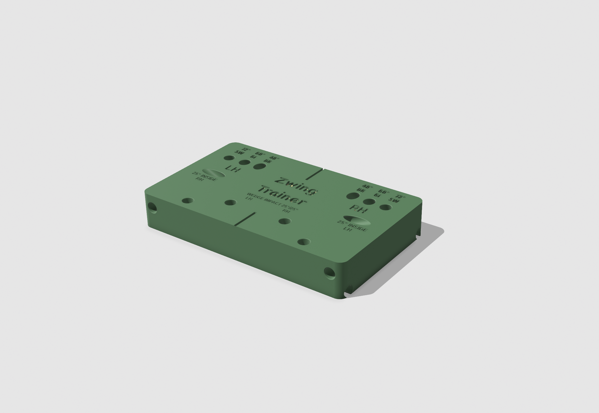 Miniatura 2 do modelo 3D Golf Zwing Trainer V4