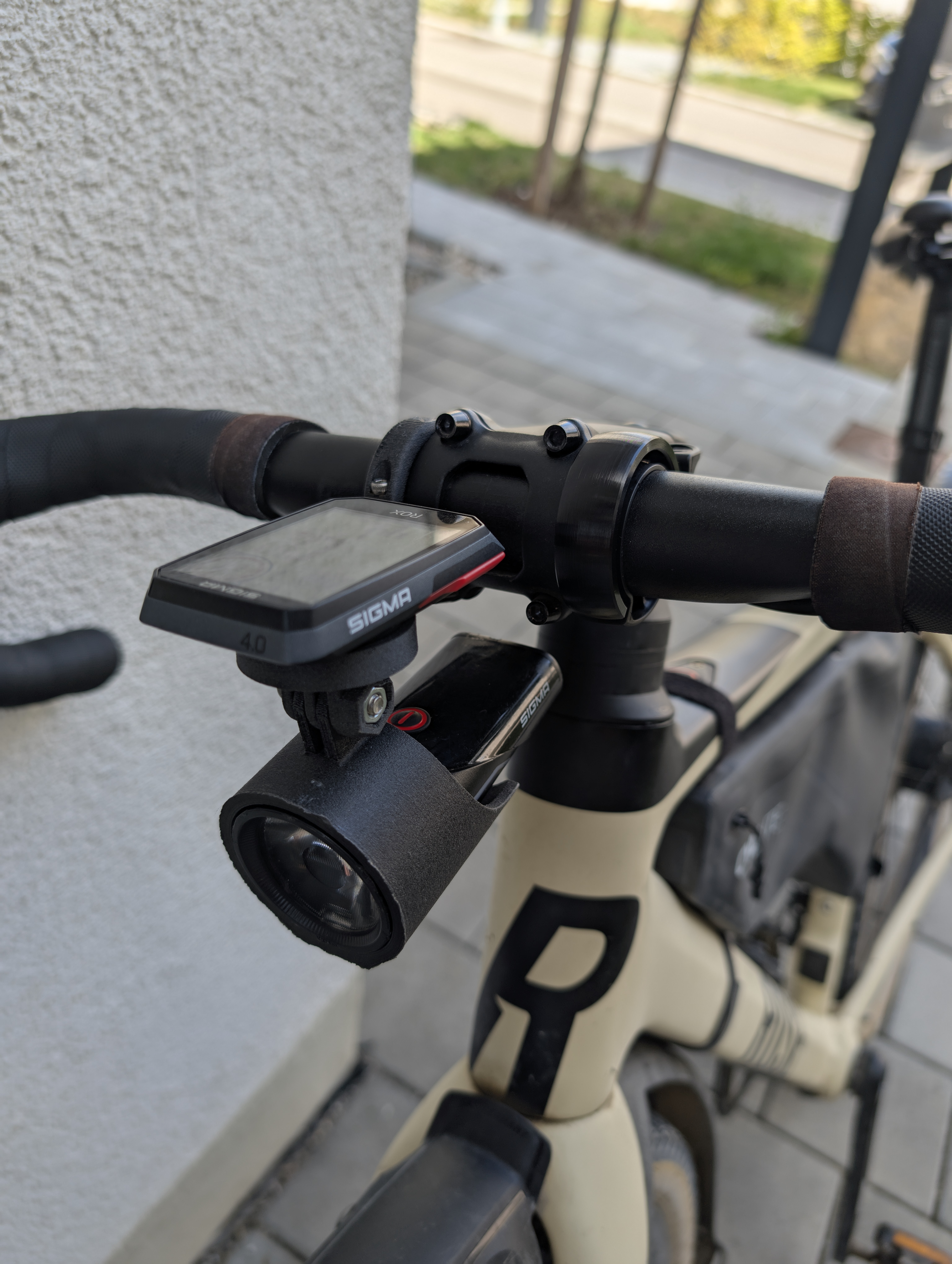 Garmin / Wahoo / Sigma bikecomputer mount