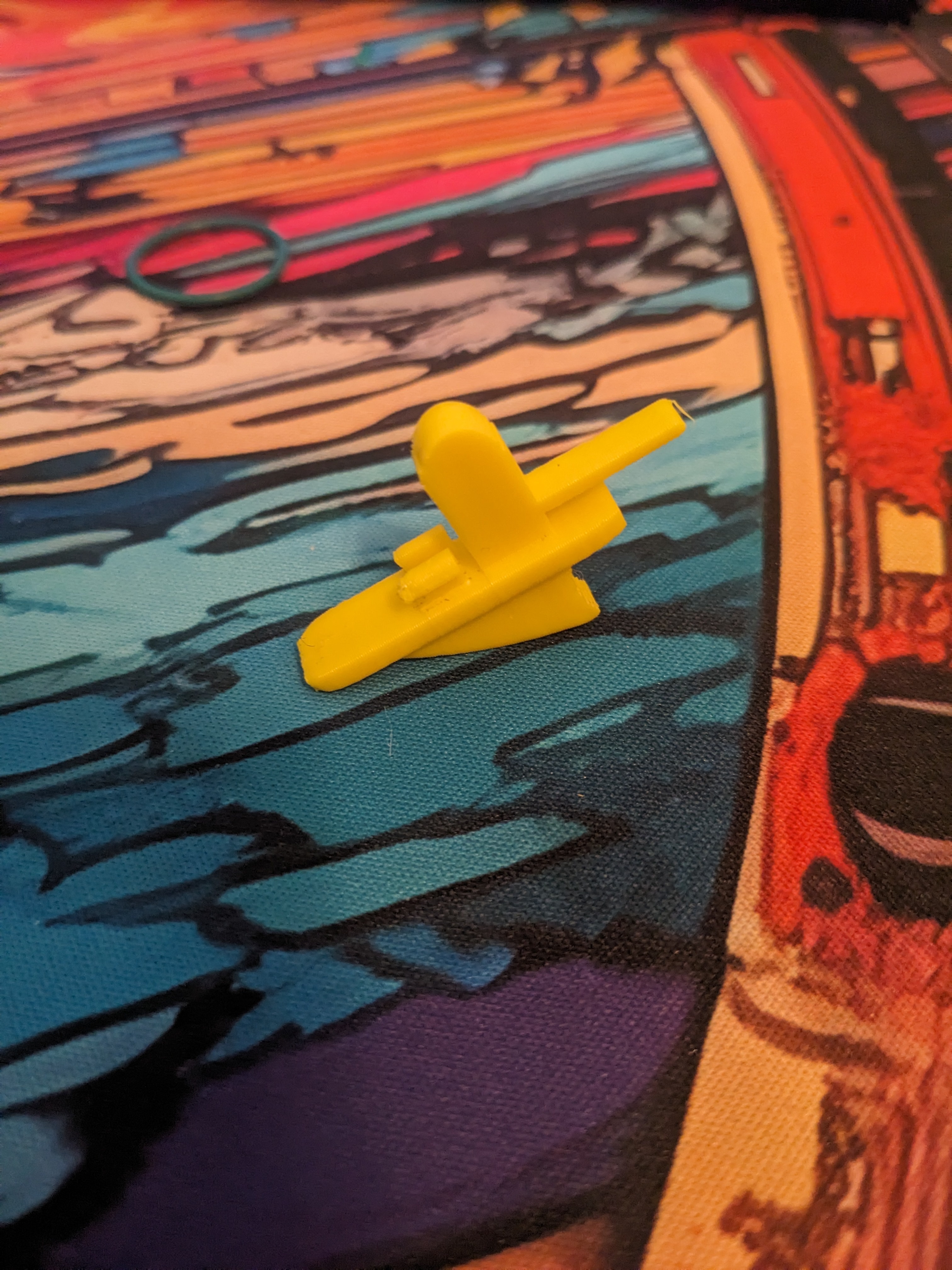 Dye Rotor Anti Jam Pull Tab
