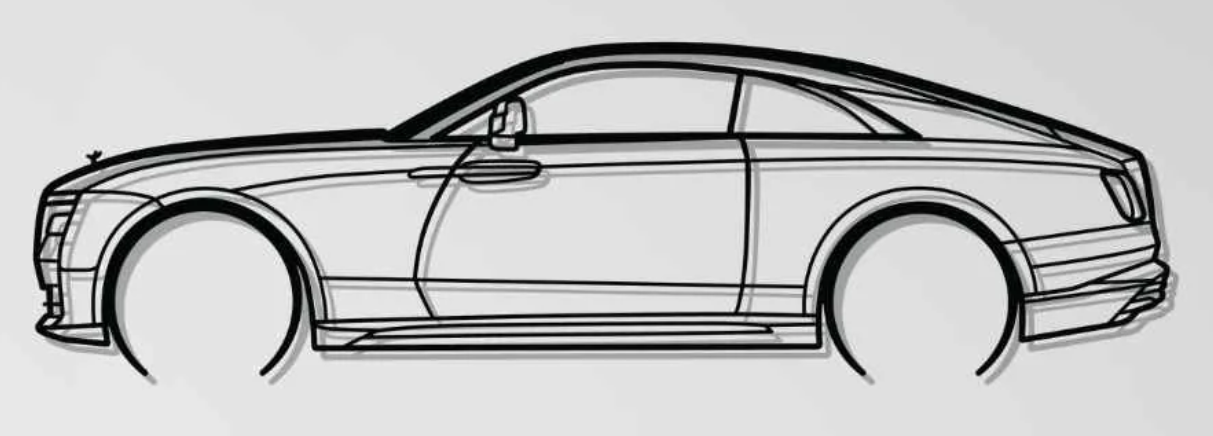 Rolls-Royce Spectre Wall Art