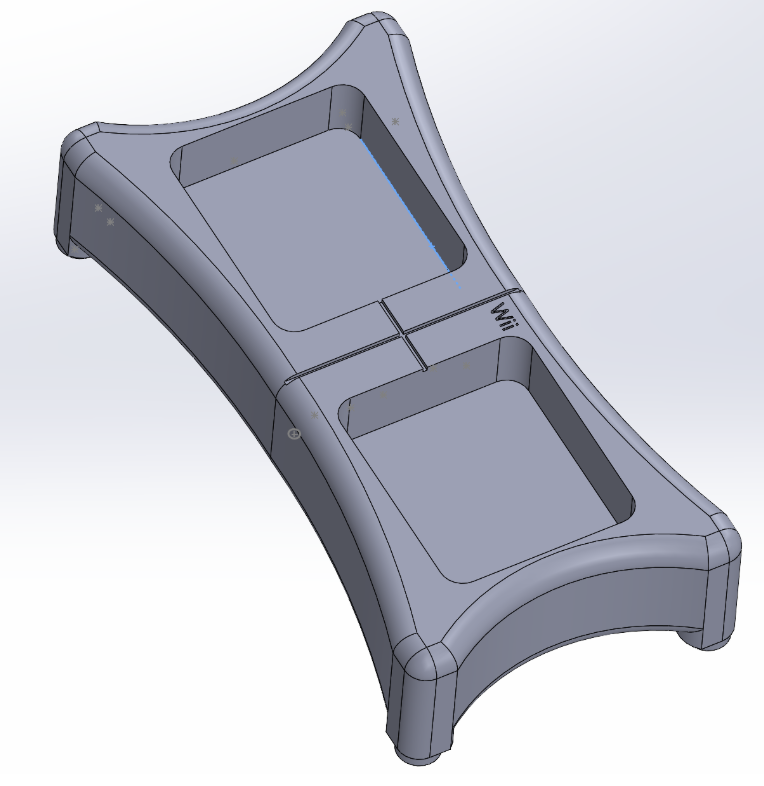 Wii Balance Board Utility Tray