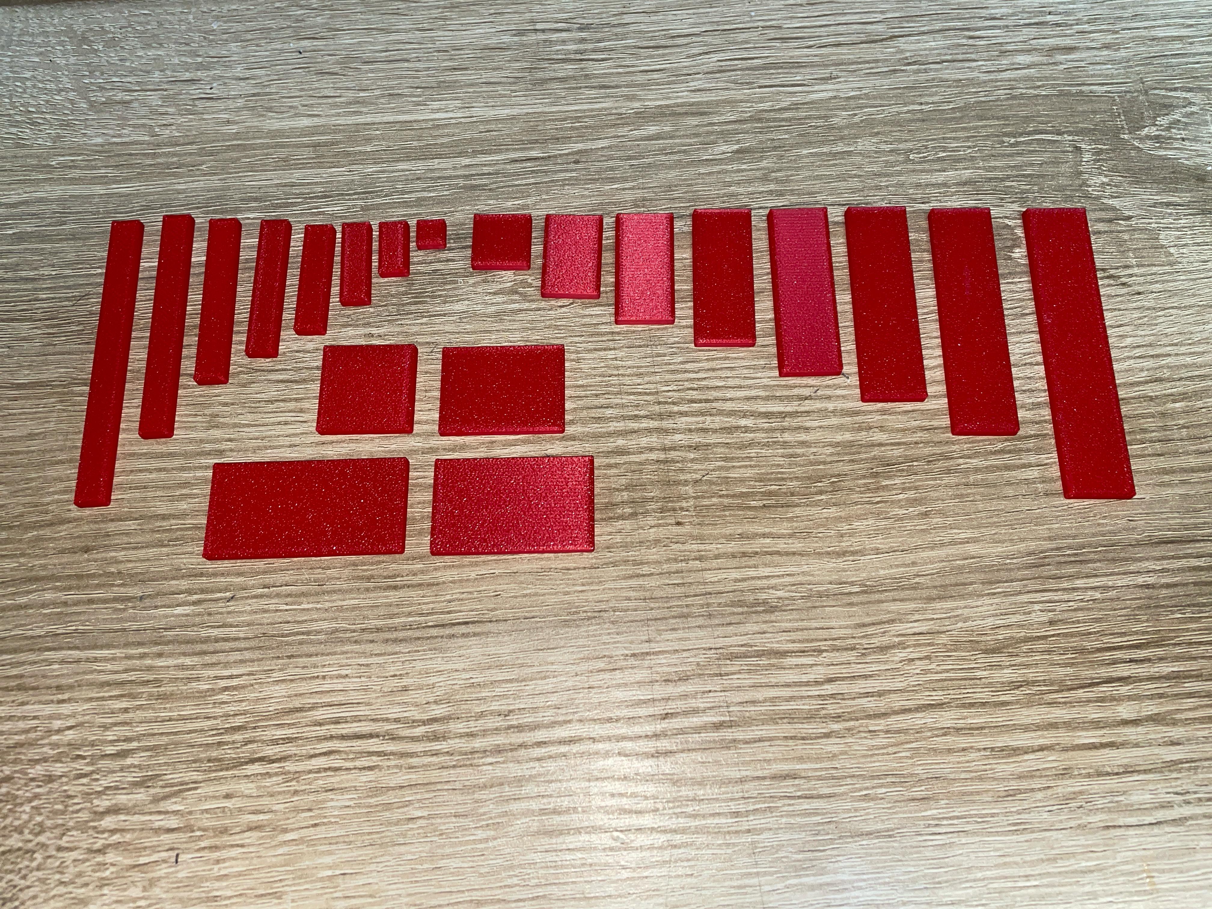 Miniatura 3 do modelo 3D Interlocking bricks and tiles