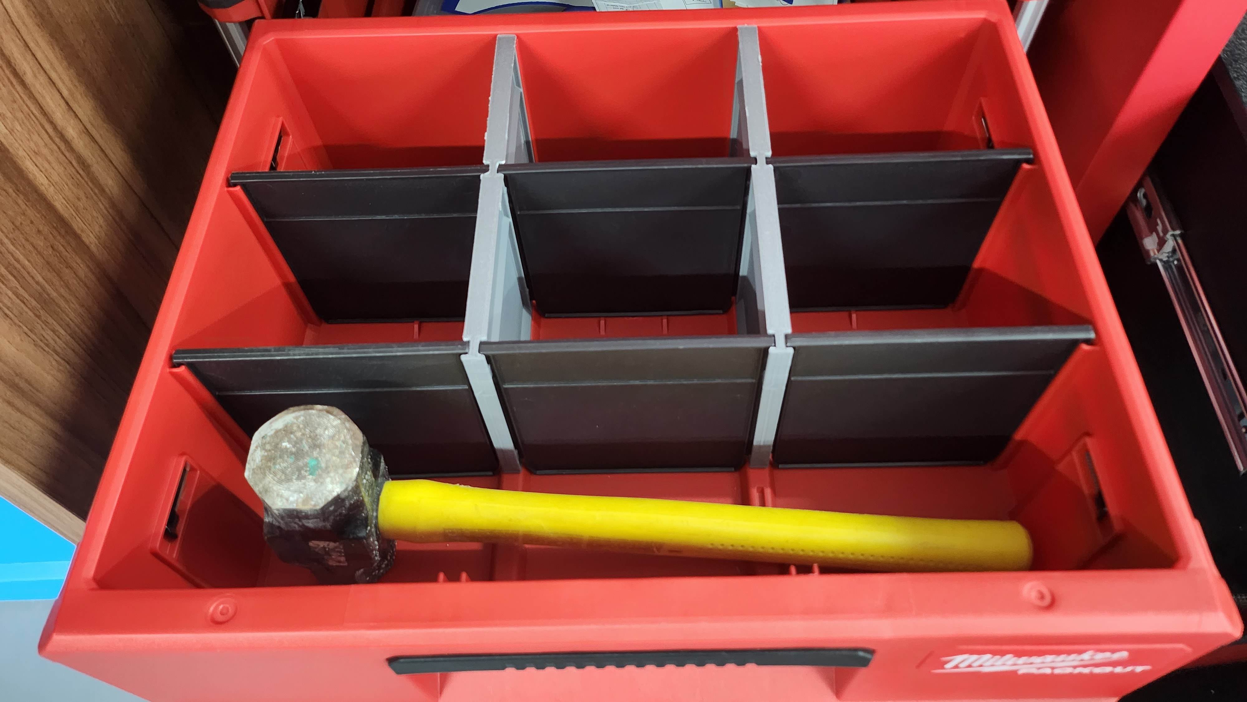 Partial dividers for Packout 3-drawer toolbox — miniatura 3