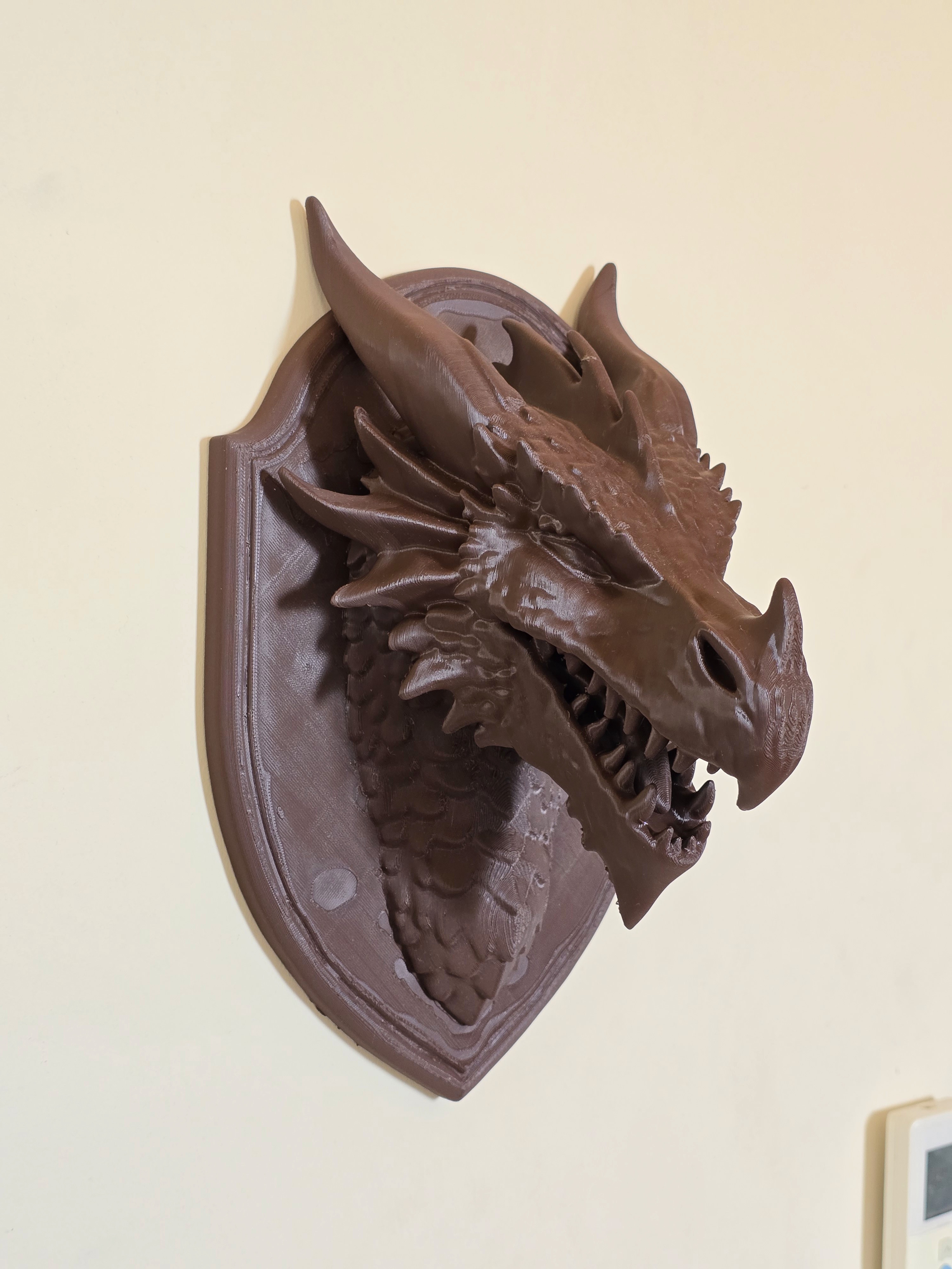 Fantasy Dragon Head Trophy